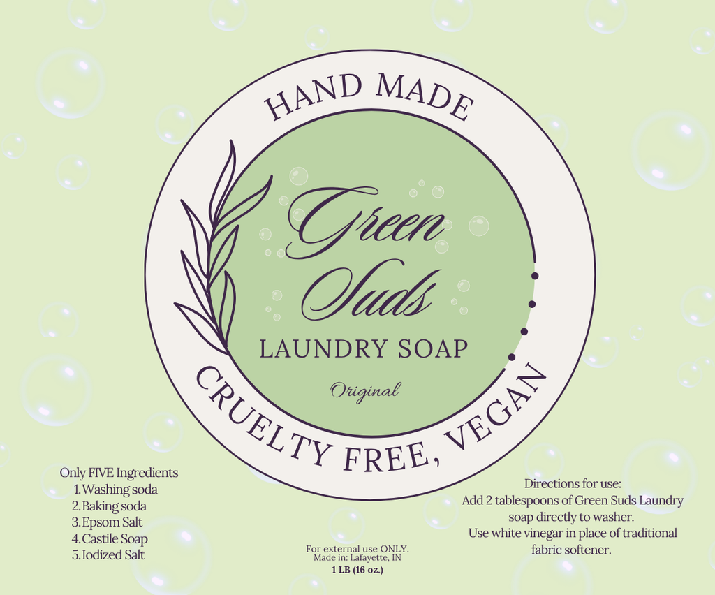 Green Suds: Laundry Soap