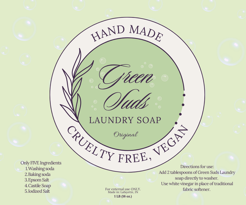 Green Suds: Laundry Soap