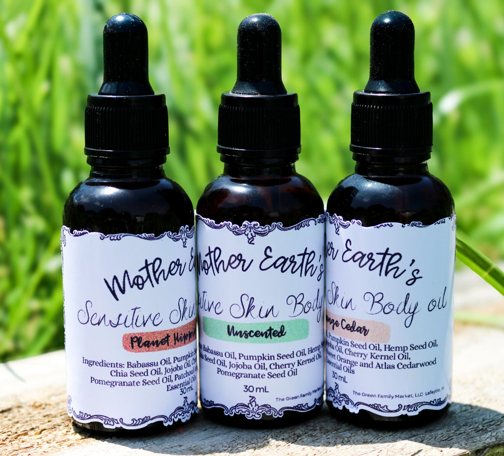Mother Earth's Sensitive Skin Body Oil
