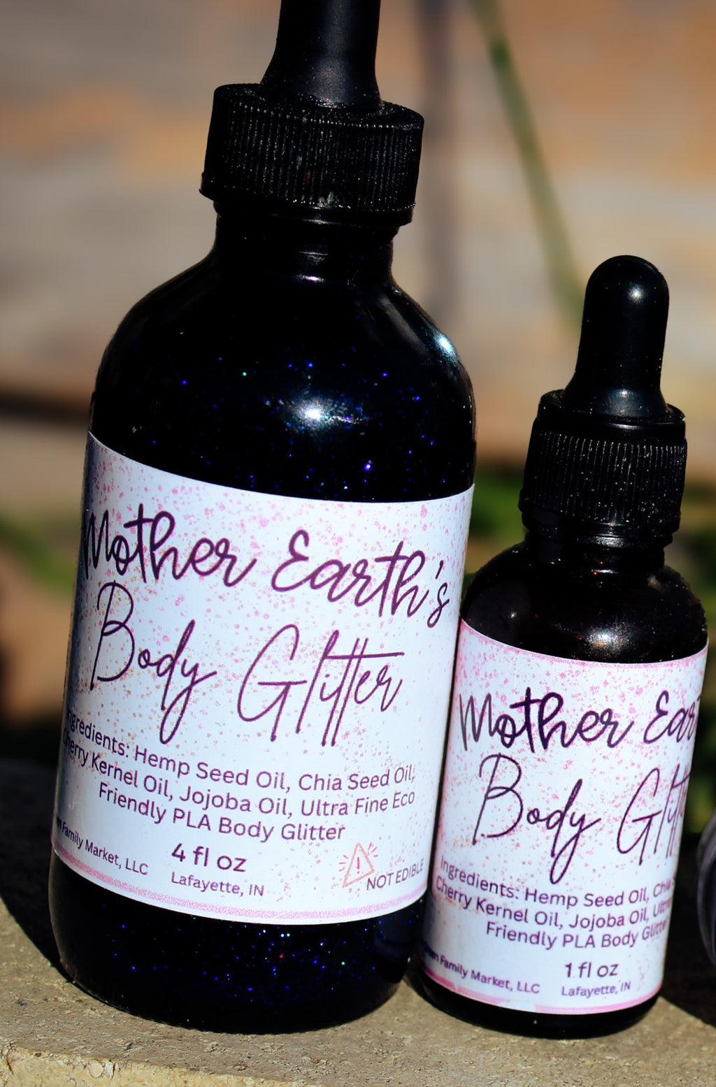 Mother Earth's Glitter Body Oil