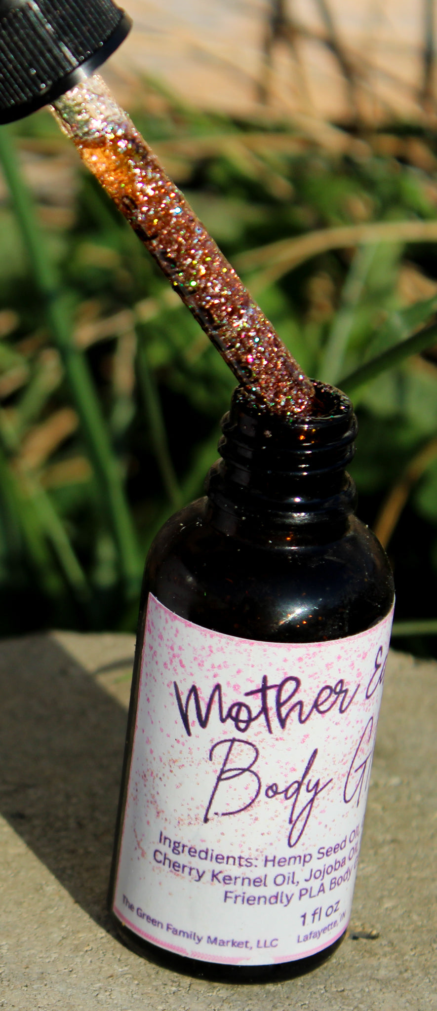 Mother Earth's Glitter Body Oil